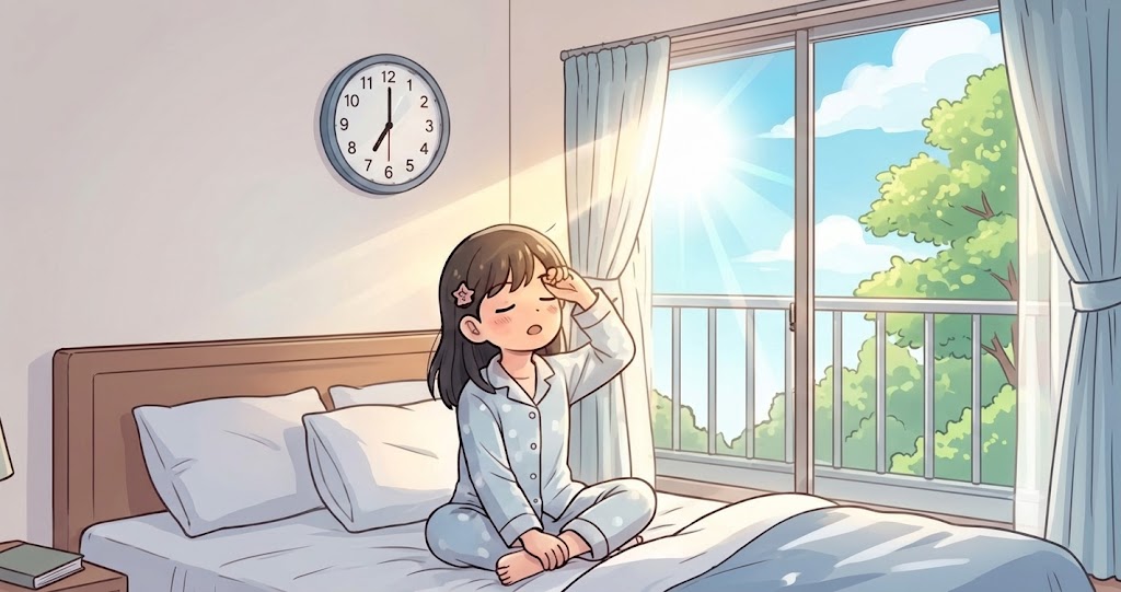 夏休みの生活リズムが崩れると勉強も崩れる|昼夜逆転の直し方